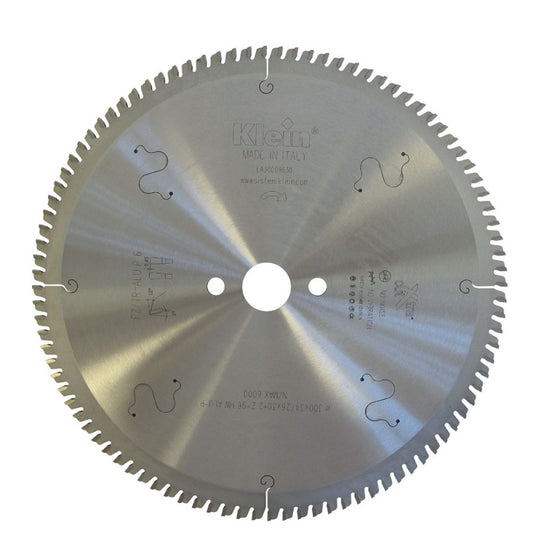 Lame circolari hw per alluminio dente positivo KLEIN LA